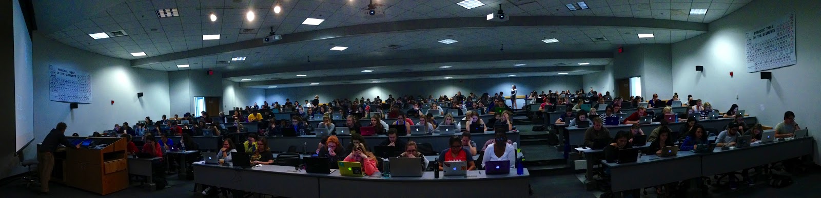 students testing
