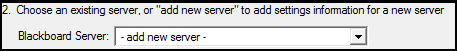 Add new server