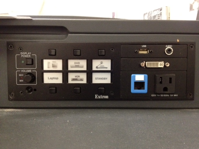A simple, elegant lectern control system