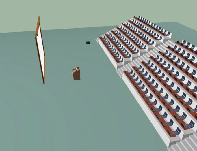 Semicircular Lecture Hall VR