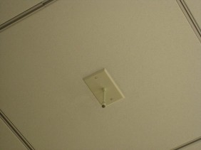 tiny ceiling microphones