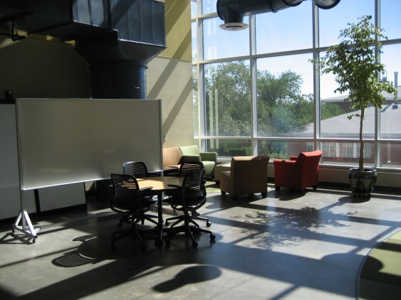 Great space, but too noisy