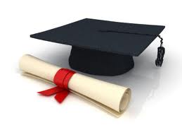 mortarboard and degree