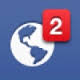 you have two unread messages