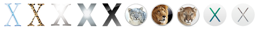OS X Versions