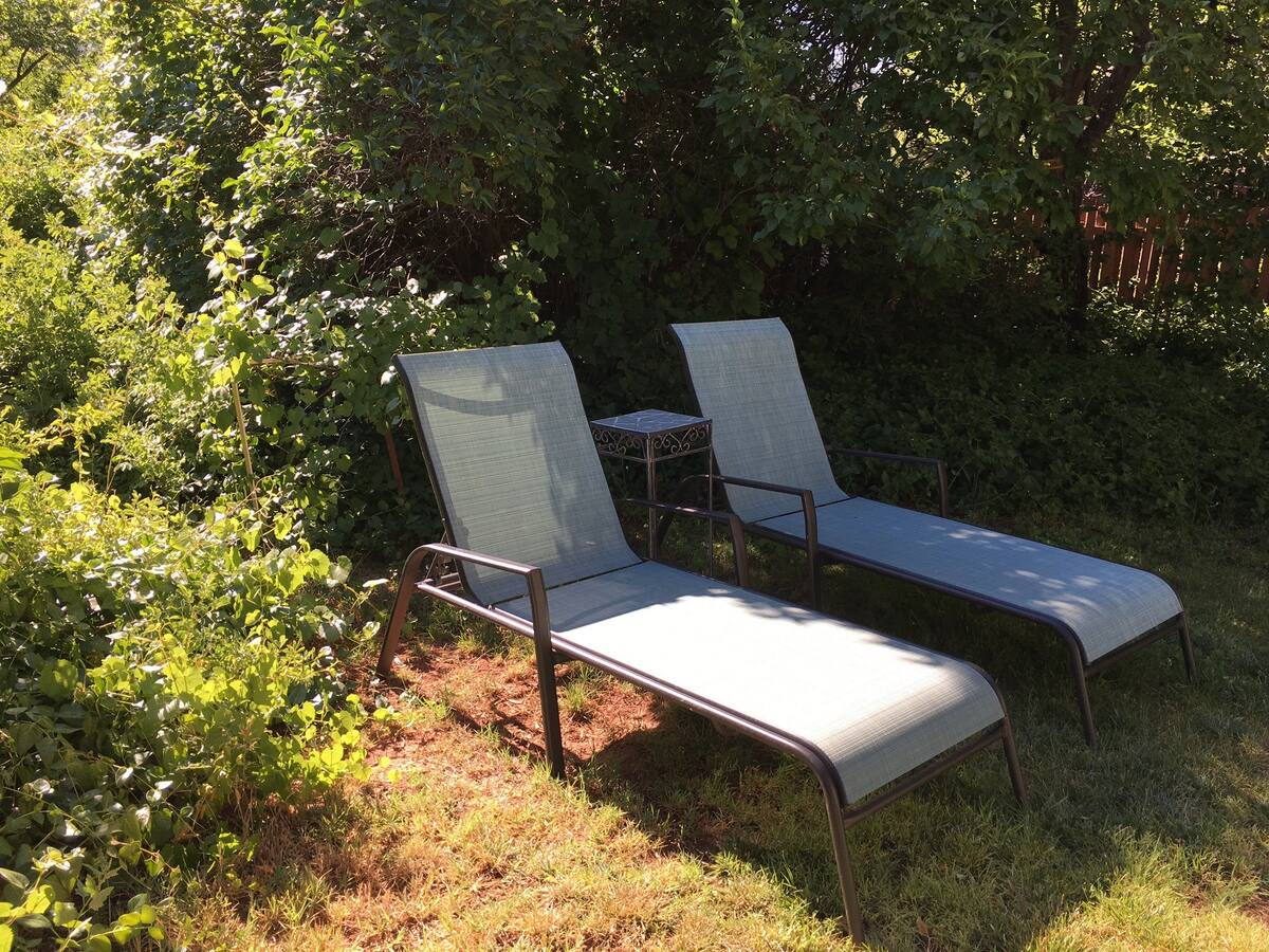 back yard lounge chairs